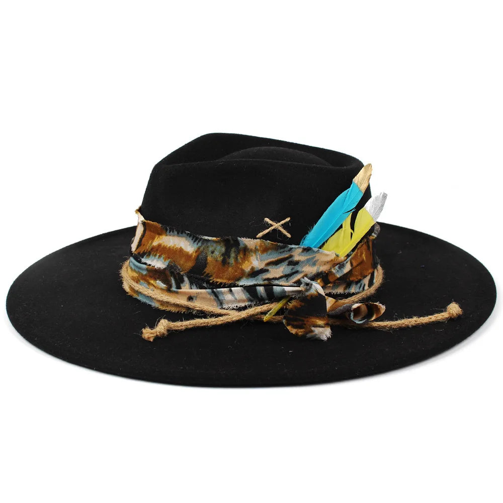 Harlem Wool Felt Jazz Fedora