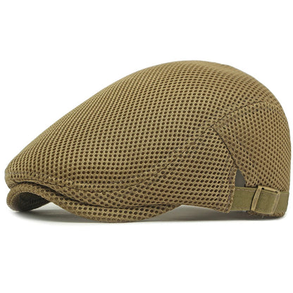 Godalming Mesh Breathable Beret in Army Green