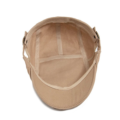 Solid Cotton Rivet Ivy Cap | Modern Country Flat Cap | Urban Caps NZ