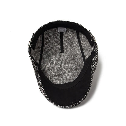 Classic Linen Duckbill Ivy Cap | Summer Flat Cap | Urban Caps NZ