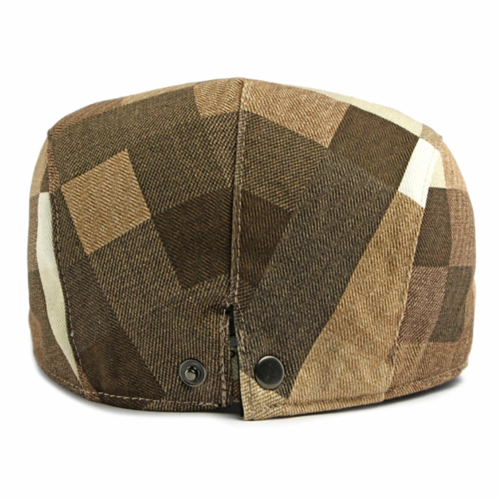 Greenwich Plaid Artist Beret