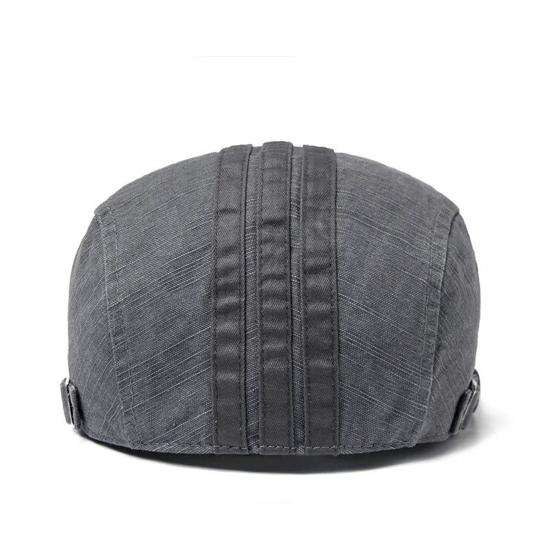 Embroidered Cotton Ivy Cap | Classic Gentleman's Flat Cap | Urban Caps NZ
