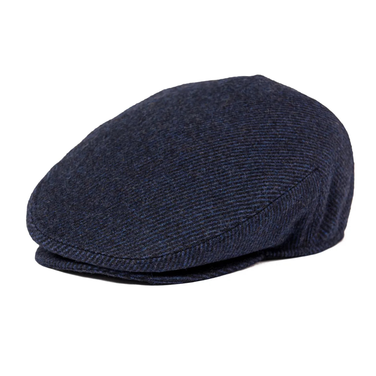 The Gleneagles | Men's Herringbone Wool Blend Driving Flat Cap | Urban Caps NZ