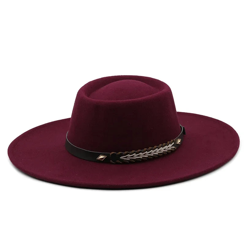 Kingsman Wide-Brim Pork Pie Hat