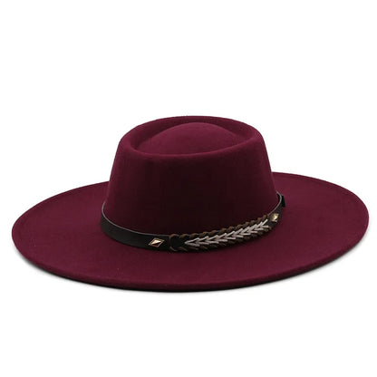 Kingsman Wide-Brim Pork Pie Hat