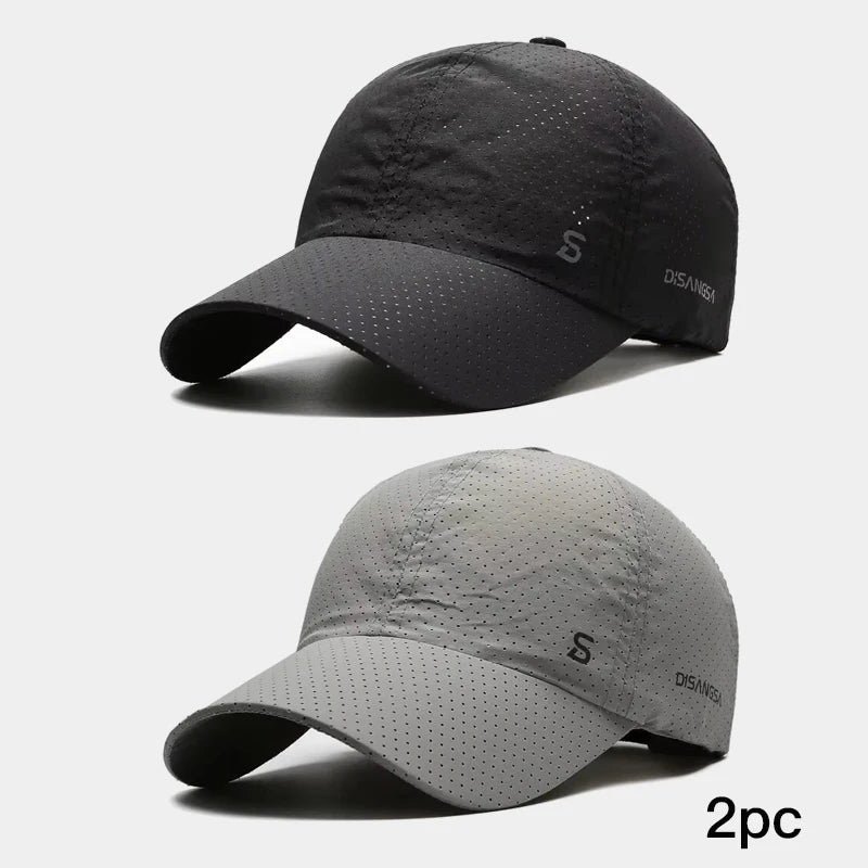 Urban Caps Active Running Cap – Breathable Quick-Dry Sun Protection Baseball Hat