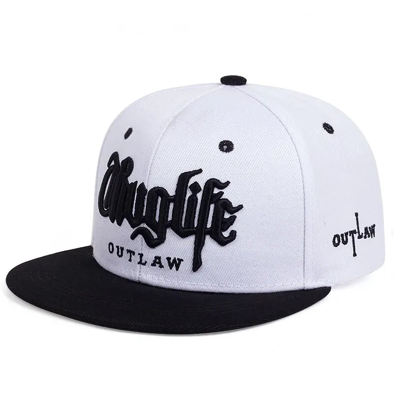 The Hackney | Street Life Embroidery Adjustable Snapback Cap | Urban Caps NZ