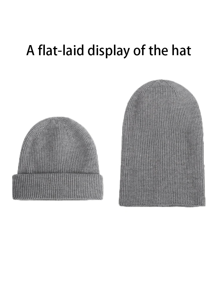 The Cortina | Women's 100% Pure Cashmere Knitted Beanie | Urban Caps NZ