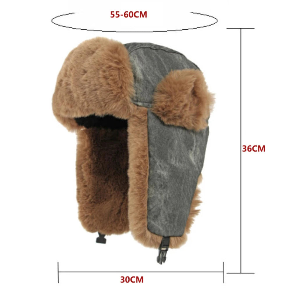 Murmansk Fluffy Fur Trapper Hat