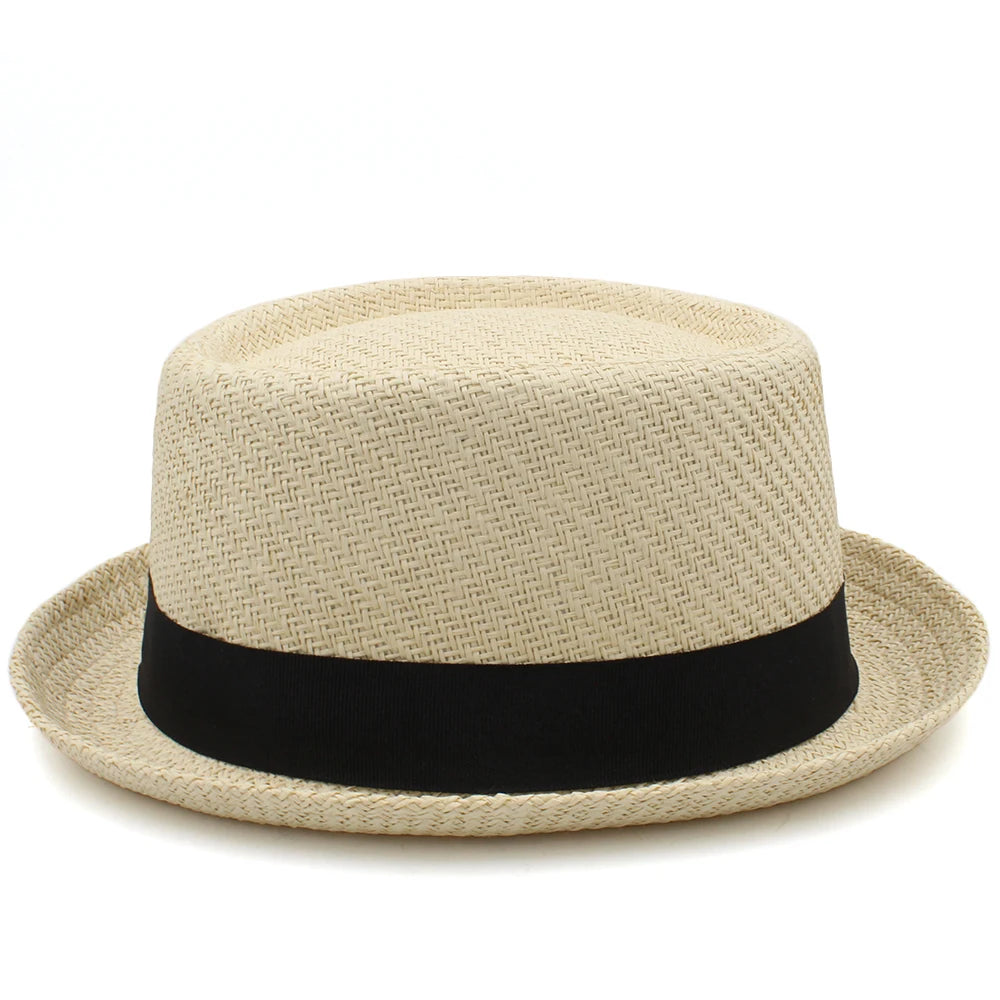 Newport Straw Pork Pie Hat