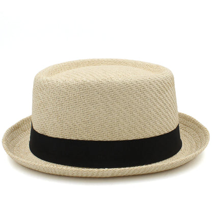 Newport Straw Pork Pie Hat