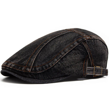 Washed Solid Ivy Cap | Classic Country Flat Cap | Urban Caps NZ