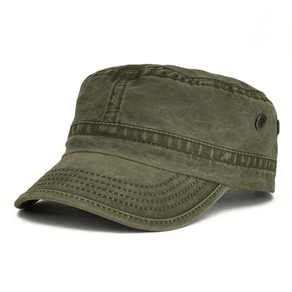 The Anzac | Men's Washed Cotton Military Cadet Cap | Urban Caps NZ