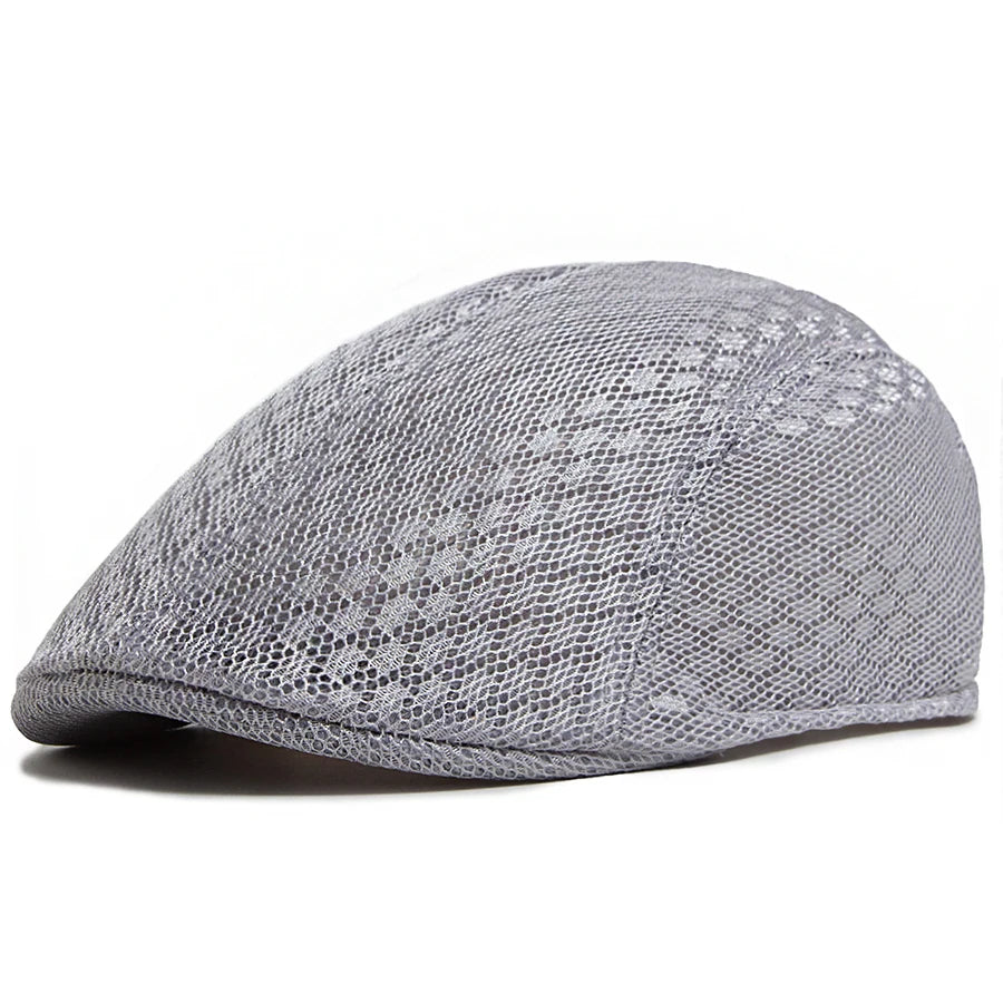 Solid Mesh Ivy Cap | Lightweight Country Flat Cap | Urban Caps NZ