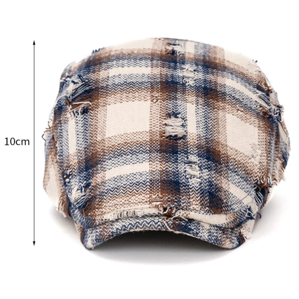 Stroud Vintage Plaid Beret