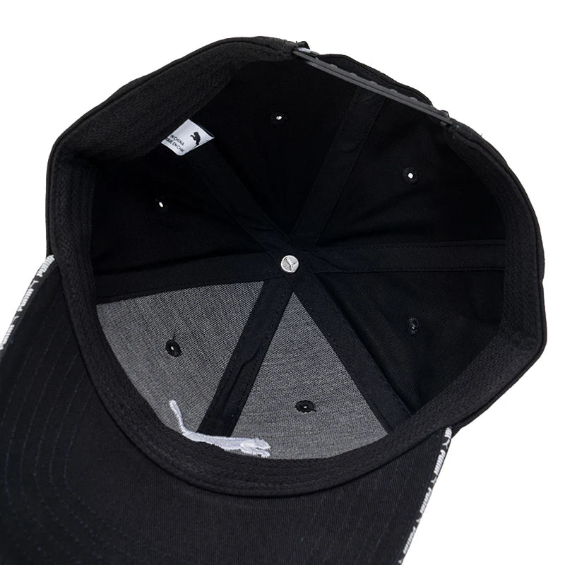 PUMA Baseball Cap - Black Sun-Blocking Outdoor Hat
