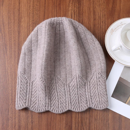 The Glencoe | 100% Wool Wavy Edge Knitted Winter Beanie | Urban Caps NZ