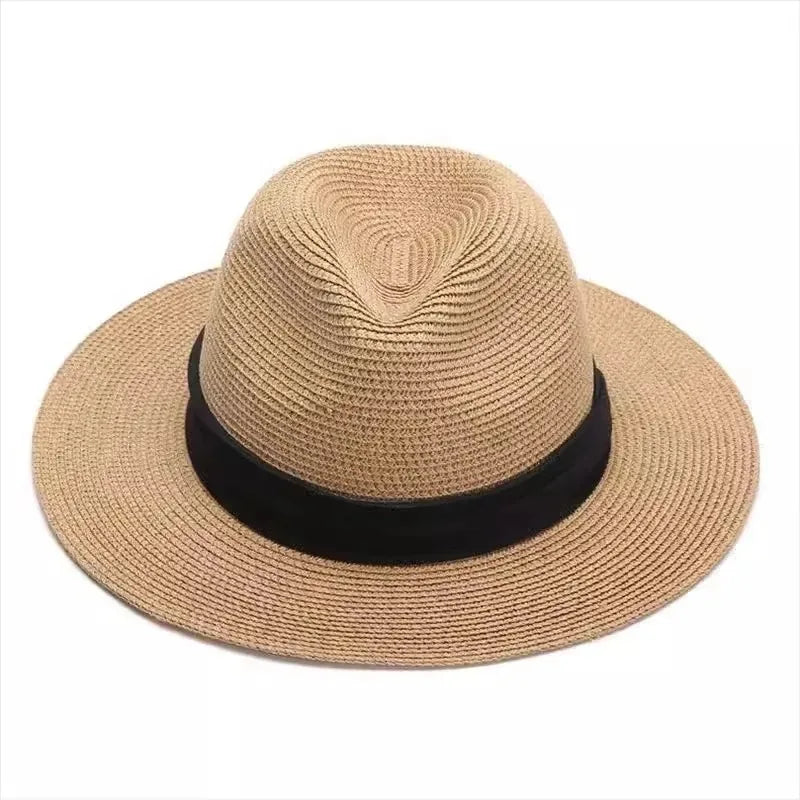 Kingston XL Straw Panama Hat – UPF 50+ Wide Brim Summer Sun Hat (61-63cm)