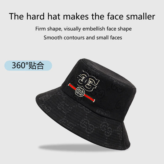 Panama Wide Brim Bucket Hat – Cotton Outdoor Sun Hat