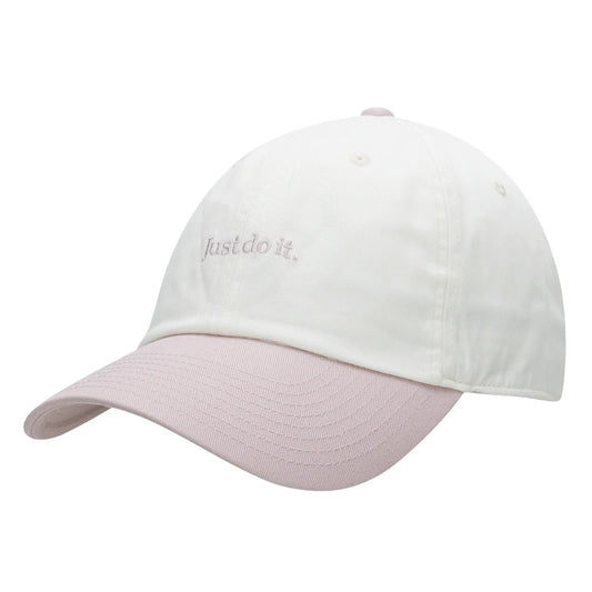 Nike Baseball Cap - White Sun Hat for Sport & Travel