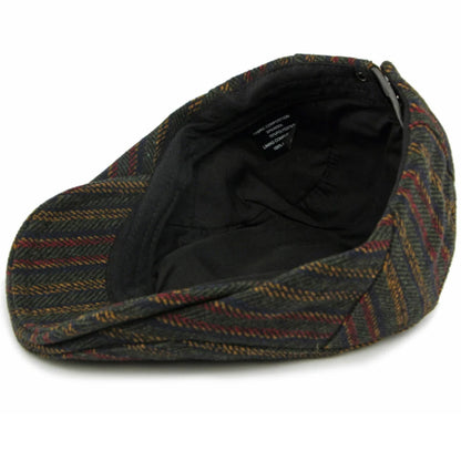 Cannes Striped Wool Ivy Cap