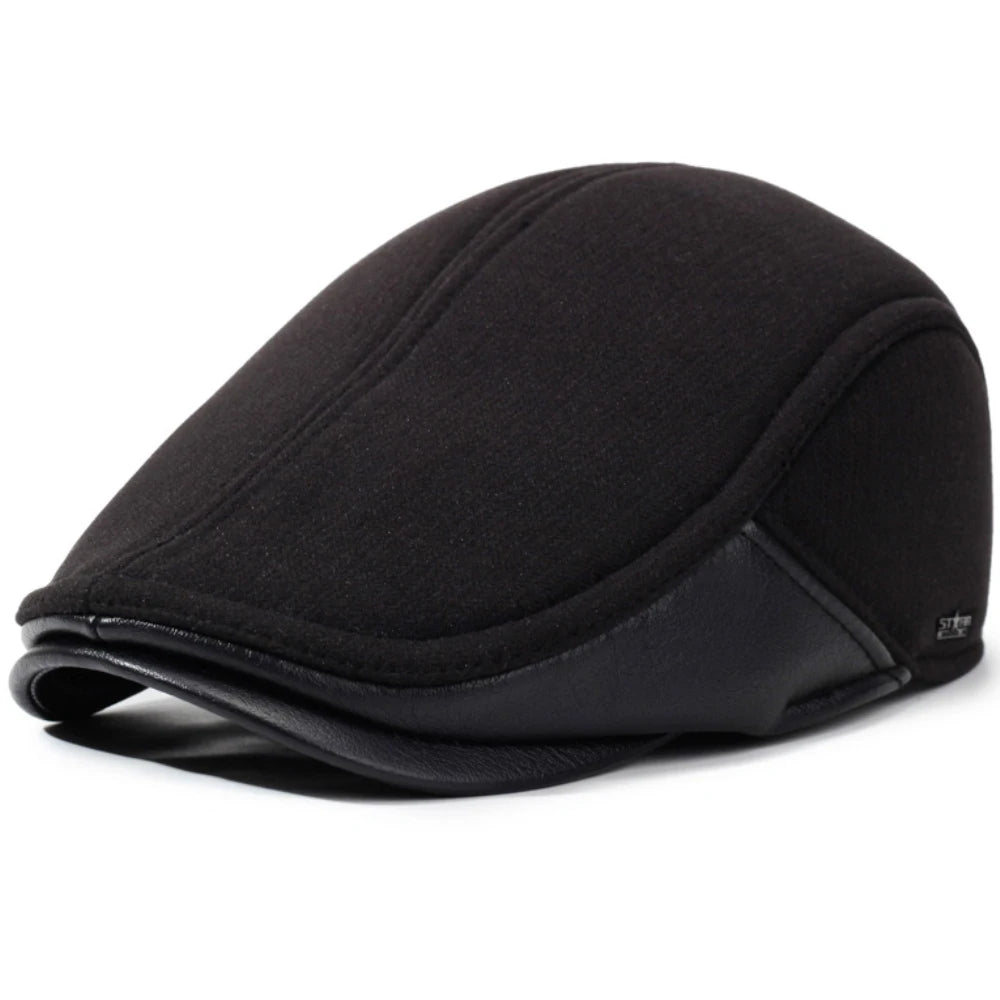 Carlisle Wool Ivy Cap in Black