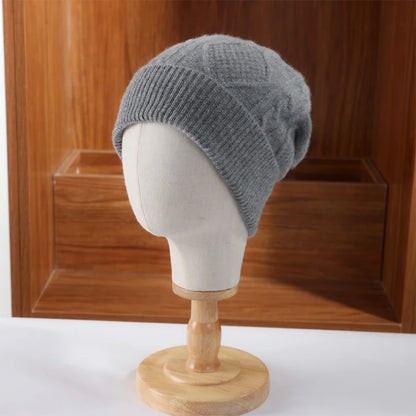 The Rhombus | Merino Wool Rhombus Pattern Street Beanie | Urban Caps NZ