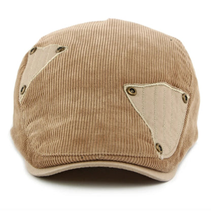 Derby Corduroy Patchwork Beret