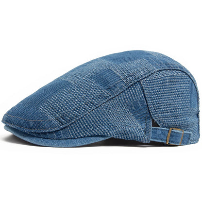 Peaked Cotton Ivy Cap | Traditional Country Flat Cap | Urban Caps NZ