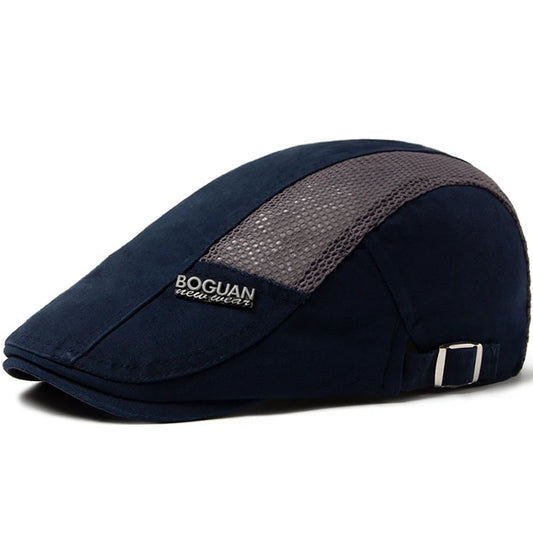 Breathable Duckbill Ivy Cap | Gentleman's Driving Flat Cap | Urban Caps NZ