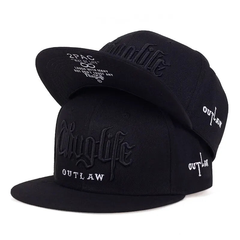 The Hackney | Street Life Embroidery Adjustable Snapback Cap | Urban Caps NZ