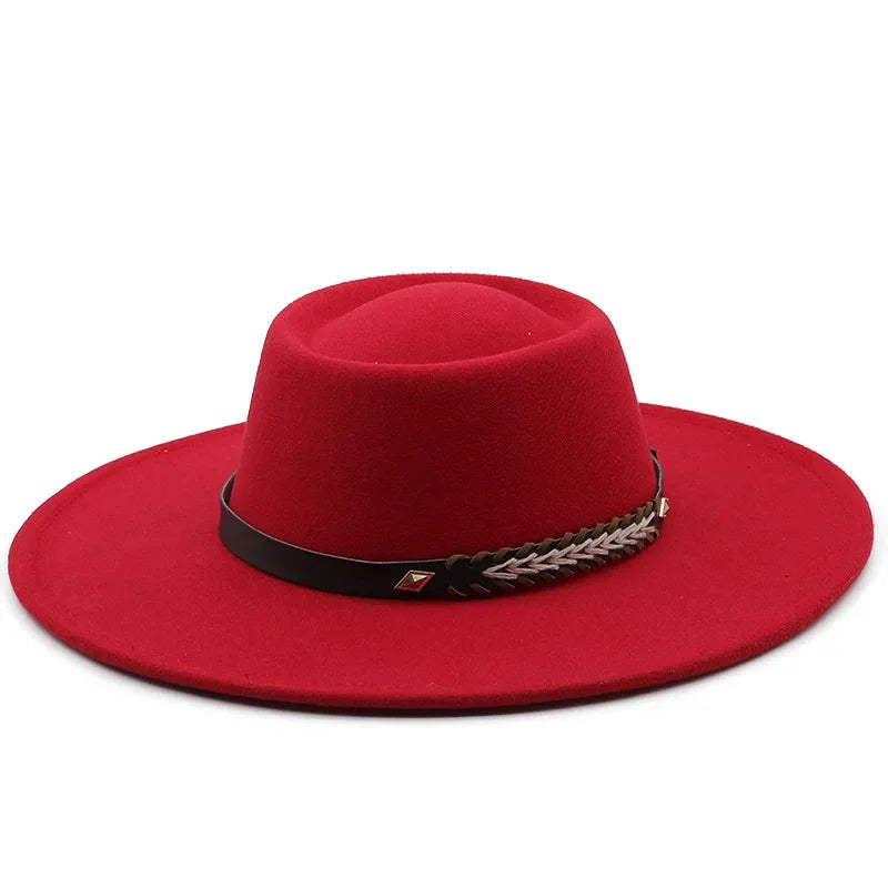 Kingsman Wide-Brim Pork Pie Hat