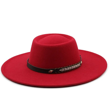 Kingsman Wide-Brim Pork Pie Hat