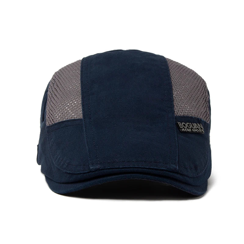 Breathable Duckbill Ivy Cap | Gentleman's Driving Flat Cap | Urban Caps NZ