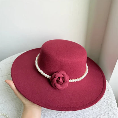 Chantilly Wide-Brim Felt Fedora