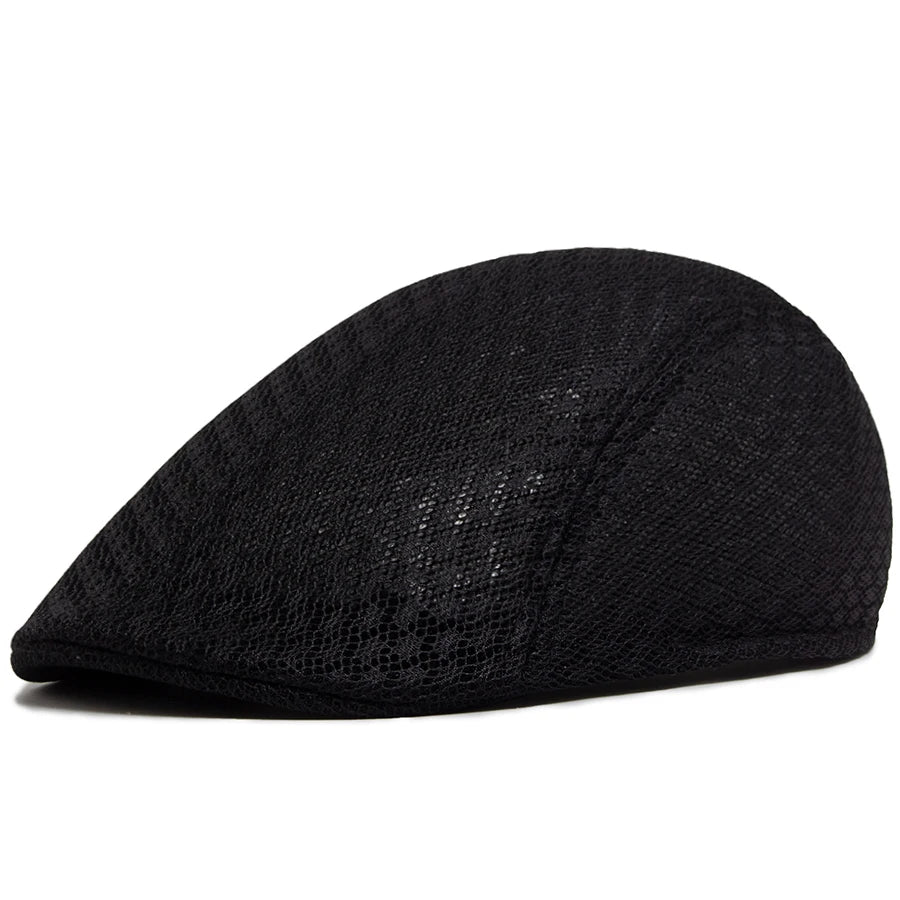 Solid Mesh Ivy Cap | Lightweight Country Flat Cap | Urban Caps NZ