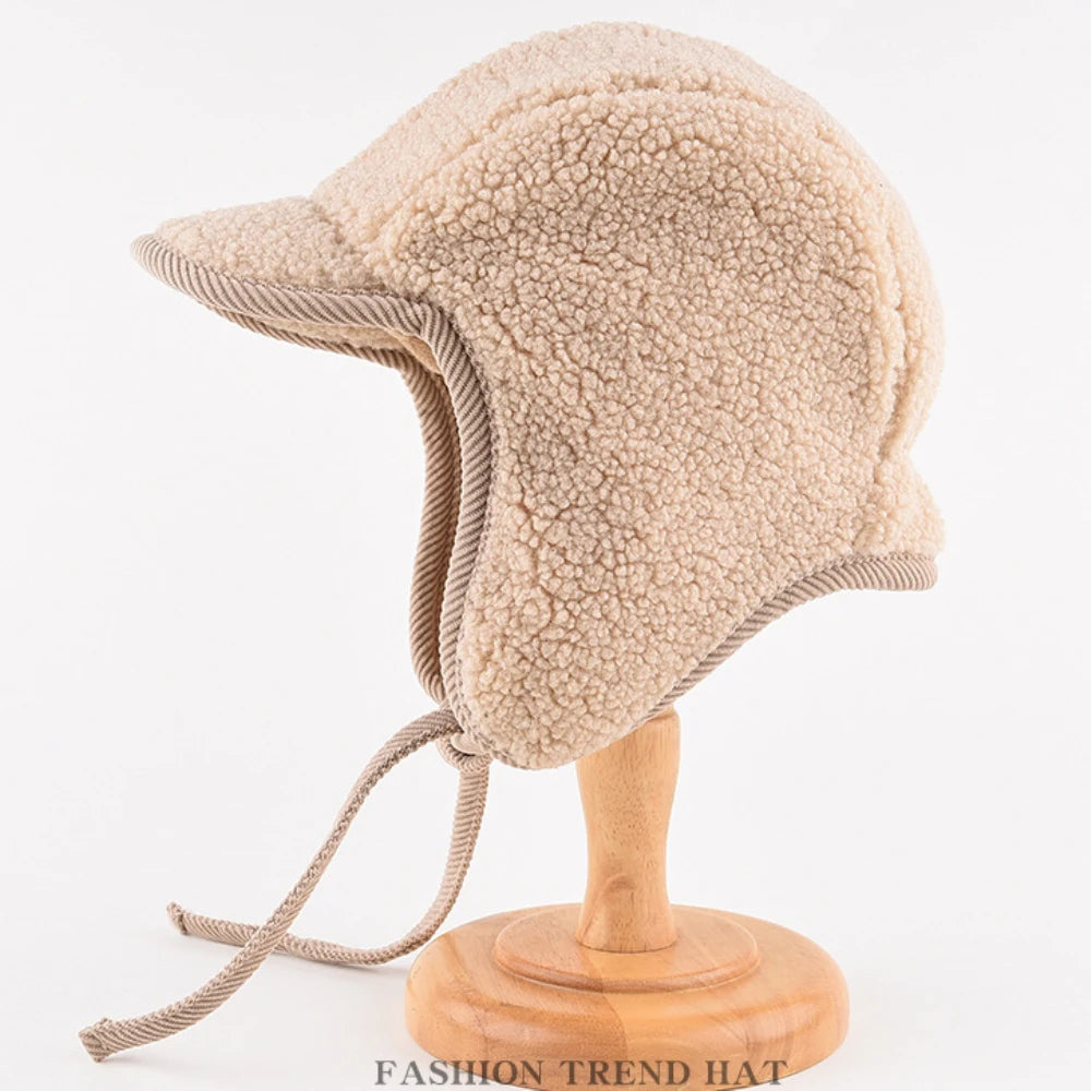 Kamchatka Lamb Fleece Trapper Hat