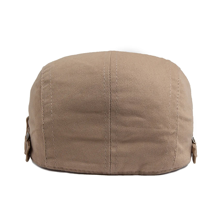 Solid Cotton Rivet Ivy Cap | Modern Country Flat Cap | Urban Caps NZ