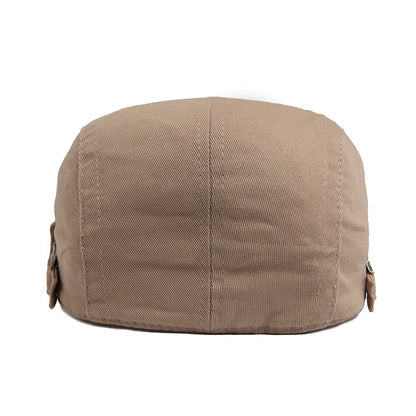 Solid Cotton Rivet Ivy Cap | Modern Country Flat Cap | Urban Caps NZ
