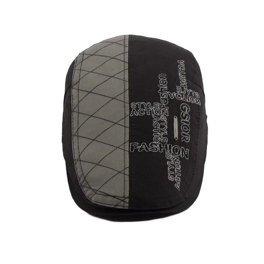Embroidered Letter Label Ivy Cap | Outdoor Flat Cap | Urban Caps NZ