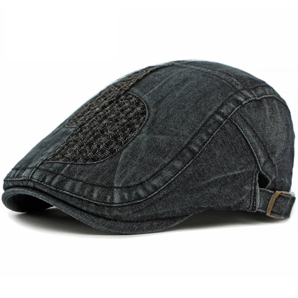 Winchester Geometric Artist Beret in Black
