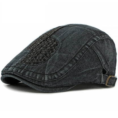 Winchester Geometric Artist Beret in Black