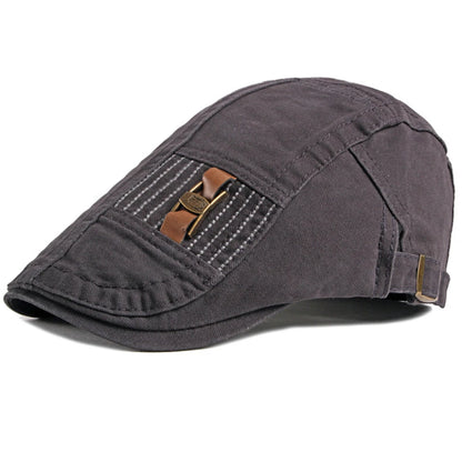 Buxton Cotton Ivy Cap in Gray