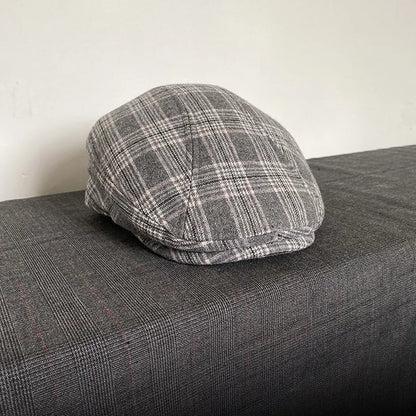 Canterbury Plaid Newsboy Cap