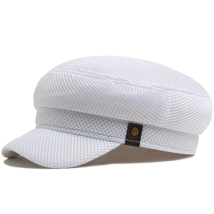 Breathable Mesh Newsboy Cap | Ladies Heritage Cap | Urban Caps NZ
