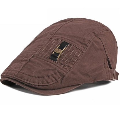 Buxton Cotton Ivy Cap in Brown