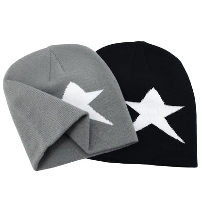 The Skullcap | Y2K Letter Knitted Hip Hop Beanie | Urban Caps NZ