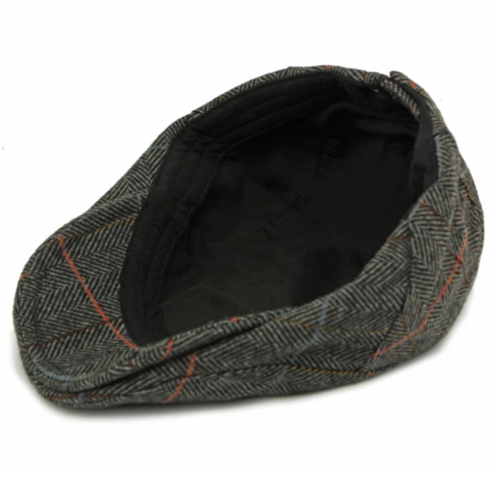 Ross-on-Wye Plaid Wool Beret