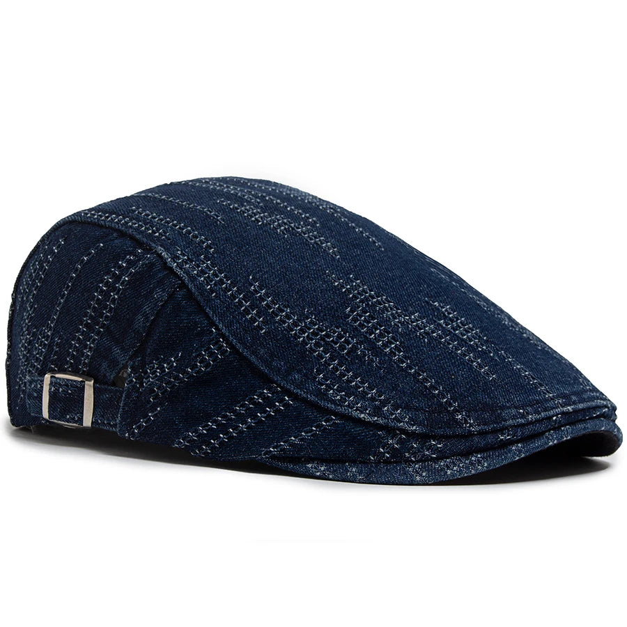 Plaid Cotton Ivy Cap | Country Heritage Flat Cap | Urban Caps NZ