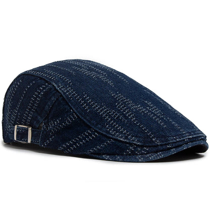 Plaid Cotton Ivy Cap | Country Heritage Flat Cap | Urban Caps NZ